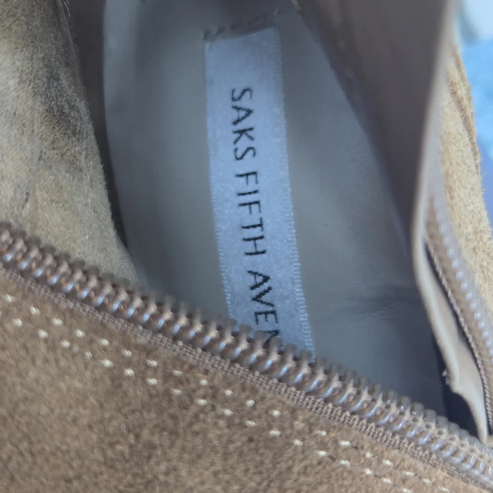 Saks Fifth Avenue‎ Tan Over the Knee Boots